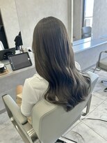 キング(K!ng)&nbsp;縮毛矯正髪質改善ハイライトレイヤーカット楠葉美容室エクステ