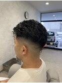 ビジネスｘスキンフェードスタイル