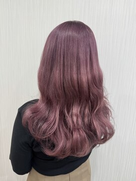 フロレゾンヘアデザインエクステ(floraison hair design exte) ピンク系のダブルカラー