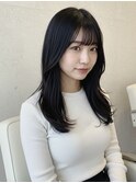 縮毛矯正/酸性ストレート/髪質改善/前髪カット/黒髪