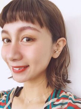 ベリテ 津田沼駅前店(verite) ミディアムヘア/暗めカラー/グランマッシュ▼津田沼/津田沼前