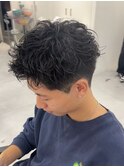 ビジネスマン必見！ショートパーマ