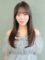 ロンド エスポワール 錦糸町(Lond espoir)&nbsp;■くびれヘア/アプリコットオレンジ/韓国/ブリーチ/レイヤー5