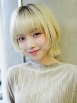 オジョマノ(OjOmano)&nbsp;ブリーチインナーカラーダブルカラーハイライト髪質改善20代30代