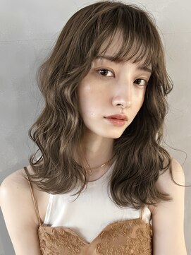 パーク(PARK) 【PARK】シアーベージュ×ラブウェーブ