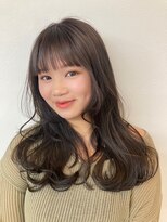 コルク バイ マグ 松本駅前(COLK by Mag) ブリーチなし◎暗髪オリーブグレージュロング