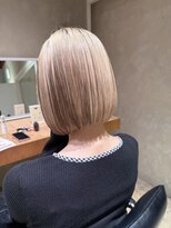 ナチュラル ヘアーデザイニング(Natural hair designing)&nbsp;ボブスタイル @anju_takei