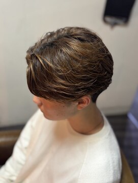 カミケン 方木田店(kamiken.) メンズナチュラル毛流れパーマ【カミケン方木田/福島】