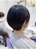 丸みショート　京都ショート　京都美容室　進詩織