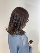 ヌーヘアー(nuu.hair)&nbsp;ミディアムスタイル