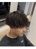 【メンズ☆】カット+スパイキーパーマ+コタTR ¥14,300→¥13,585