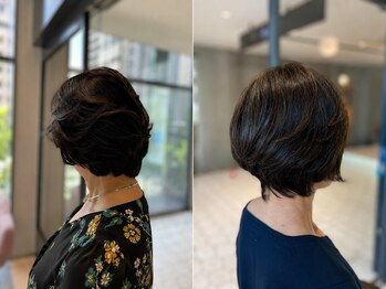 SALON IKUE YAMAZAKI 文京の写真/【頭皮・髪を傷めない白髪染め】”ベルジュバンスカラー”　弱酸性の力で、染めるほどに健やかな艶髪へ。