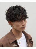 シャドウパーマ ルーズパーマ ニュアンスパーマ 韓国マッシュ