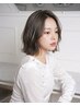 【土日祝限定】韓国洗練カット＋艶髪カラー＋トリートメント ダルバリップ付