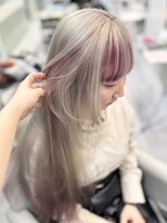 アール 横浜(R)&nbsp;【MOMO】ホワイトベージュ×ペールピンク/デザイン