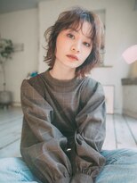 A BY WHO心斎橋店【エーバイフー】【10月31日OPEN(予定)】 ゆるふわ外はねボブ/シースルーバング/透明感カラー/心斎橋