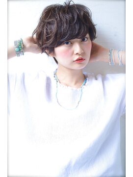 ロイジー(roijir) 【roijir 表参道】カジュアルマッシュショート×グレージュ