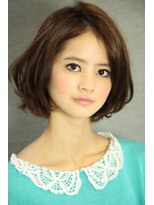 ロエナ(ROENA)&nbsp;クラシカルデジタルパーマバレイヤージュロブ