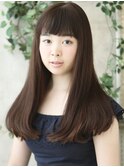 アジアンビューティー美髪美人ヘアー★内巻きストレート