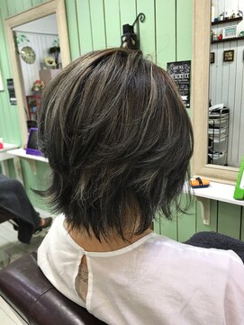 パワーオブヘアーセイカ(Power of Hair Seika) ショートウルフ×ハイライトカラー♪
