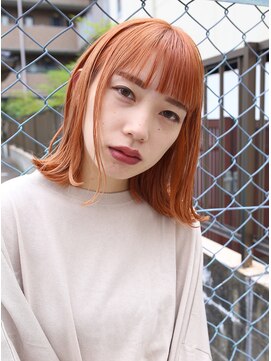 ラボ(Ravo) [Ravo]＊透け感オレンジベージュミディ＊