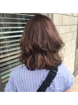 ヘアーメロウ hairmellow ラベンダーピンクグレージュ