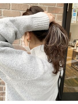ヘアメイクエイト 丸山店(hair make No.8) ◆担当：岩切祐樹◆インナーカラー