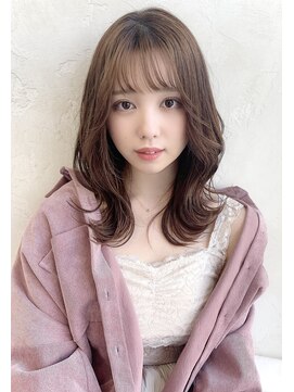 ハピネス 王寺店(Happiness) 20代 エアリーミディ 韓国ヘア 小顔カット 大人かわいい