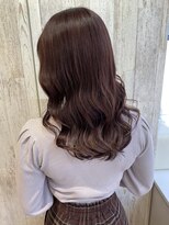 大人かわいい☆フェアリーな透明感&ツヤ感ブラウンベージュ