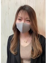 ヘアー リードレス(hair Re:dress)&nbsp;ナチュラル系グラデカラー×大人可愛いふんわり透明感上品ロング