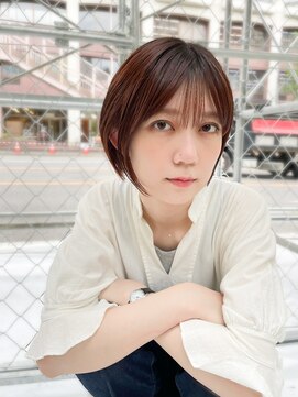 エマ(emma) シースルー前髪!フレンチガーリー小顔ボブショート