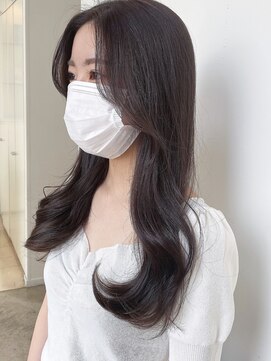 ムネ ラ モード ルジュール(MENER LA MODE re'jouir) 韓国美女ヘア《ヨシンモリ× lavender gray》