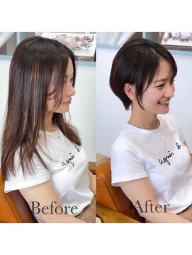 アイル(I'll) [Hair Make I`ll 奈良]ビフォーアフター