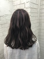 エクラート リラ 立川店(ECLART lilas.) ピンクハイライトカラー【ケアブリーチ/ピンク系カラー/立川】