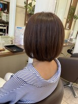 コアフィールフィス(COIFFURE fils) 《見附 今町》大人 ショートボブ