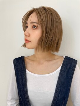 コンティニュー オモテサンドウ(CONTINUE OMOTESANDO) CONTINUE(表参道)シースルーバングボブ/手嶋