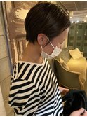 襟足スッキリタイトショート