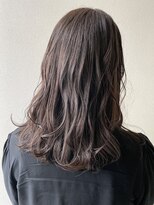 オウルヘアー(Owl hair) アッシュブラウン/セミロング