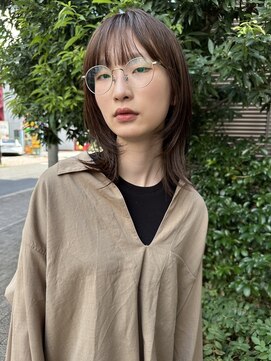 ヘアー アイス ルーチェ(HAIR ICI LUCE) マッシュウルフ レイヤースタイル ウルフカット 西田