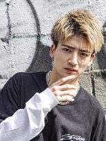 小久保Style☆波巻きハイライト束感ツーブロックマッシュパーマ