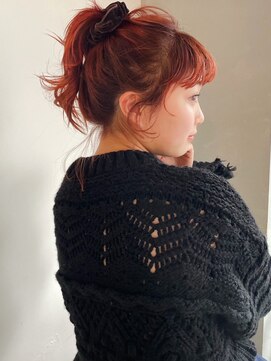 プフ 伏見(puf) [puf 伏見/丸の内/栄/名古屋]暖色カラーアレンジ★鳥山