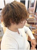 波巻きパーマ(ウルフ)