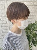 刈り上げマッシュショート