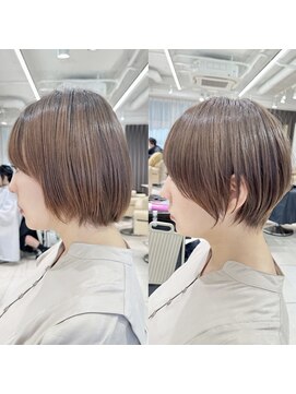 アンド ストーリーズ(&STORIES) ショートボブ髪型30代40代50代前髪あり前髪なし面長丸顔【倉】★