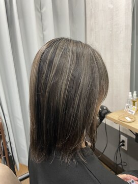 テーラヘアー 公津の杜店(TELA HAIR) コントラスト白髪ぼかし【TELA HAIR 公津の杜店】
