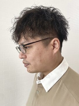 ヘアーアンドビューティーガーデン(HAIR AND BEAUTY GARDEN) メンズ波巻きスパイラルパーマゆるめ波巻きパーマシャドウパーマ