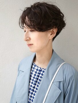 カサネ(casane) ハンサムショート パーマ