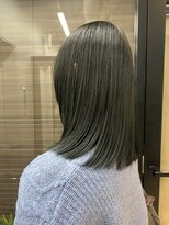 ヌープヘアーアイス(NUUP.hair ici)&nbsp;ブリーチなし透明感オリーブベージュ