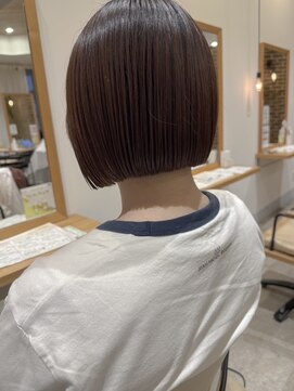 ヘアーエスクールステラ(hair S.COEUR stella) ぱつっとボブ