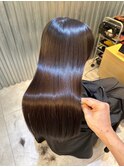 ショコラブラウン艶カラー Zina本八幡